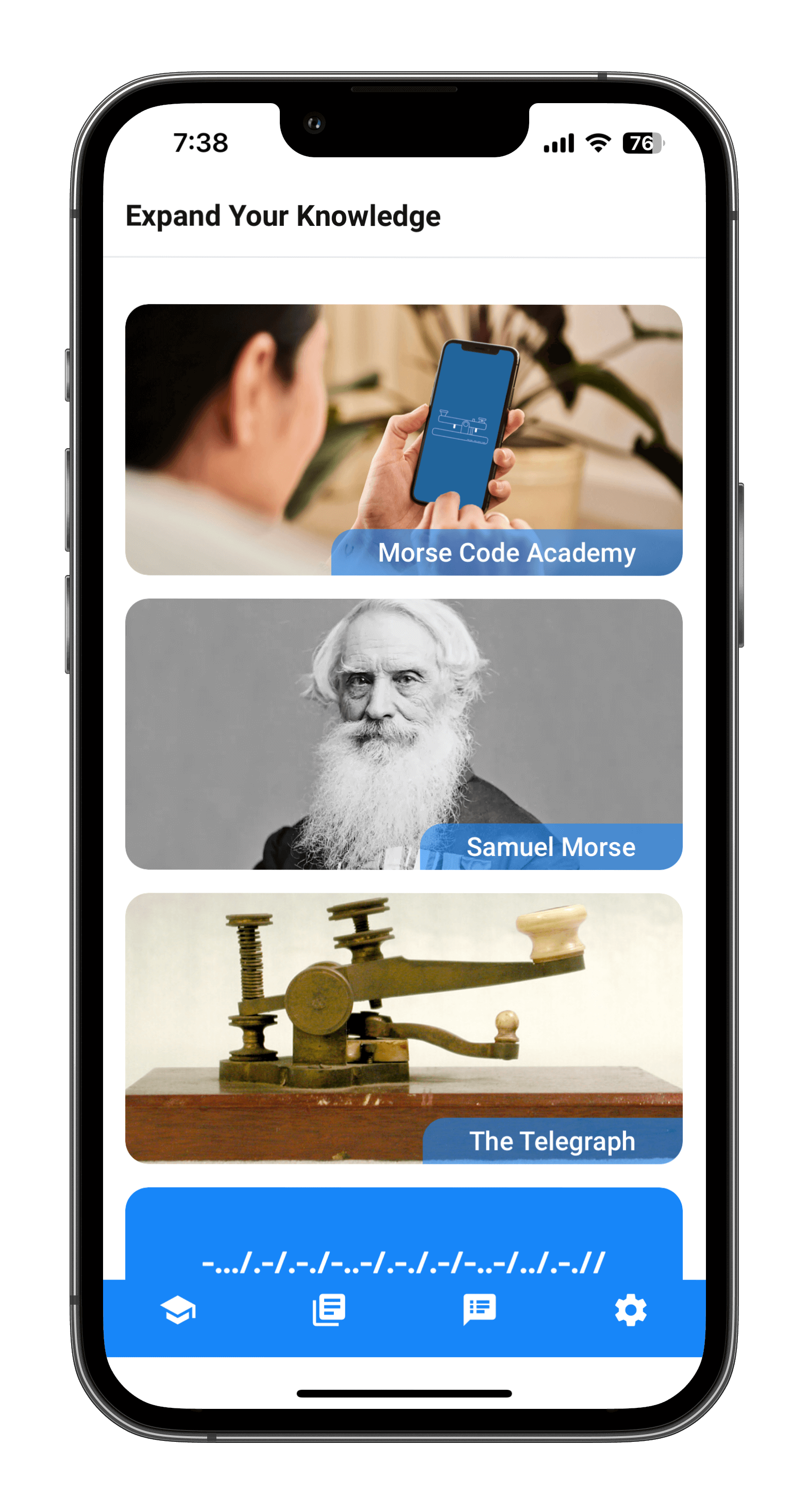 Morse Code Academy